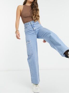 Levi's Utility High Loose Jean Size 24 Blue